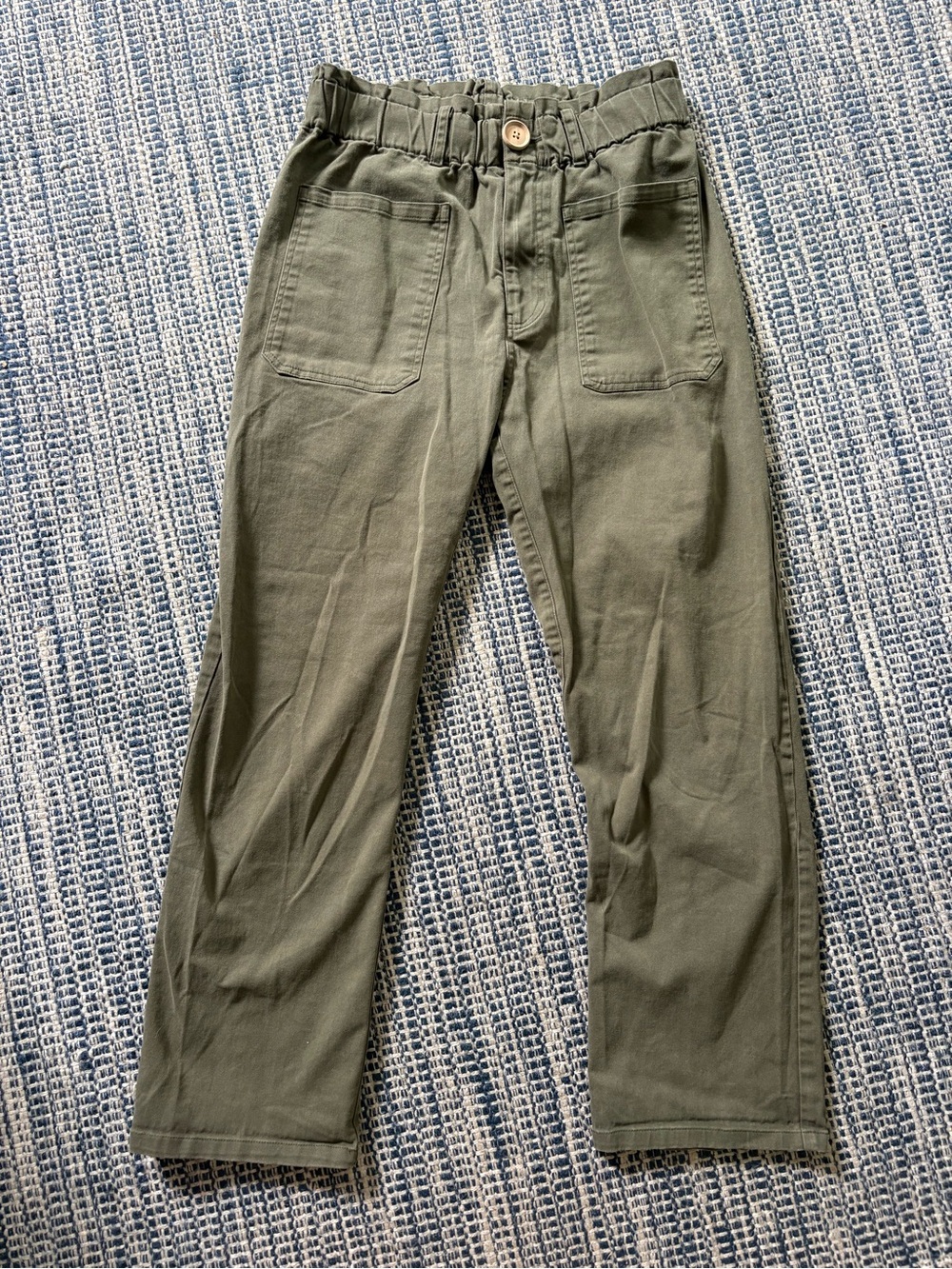 Emerson Fry Olive Green Chinos